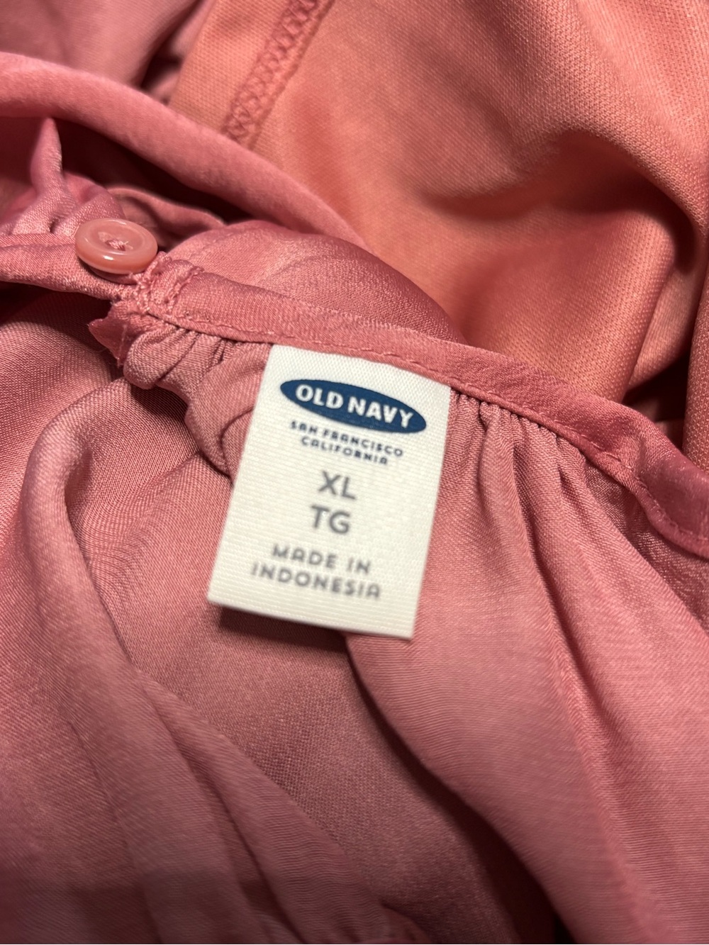 Old Navy Dusty Rose Halter Midi Dress - Picture 2 of 2